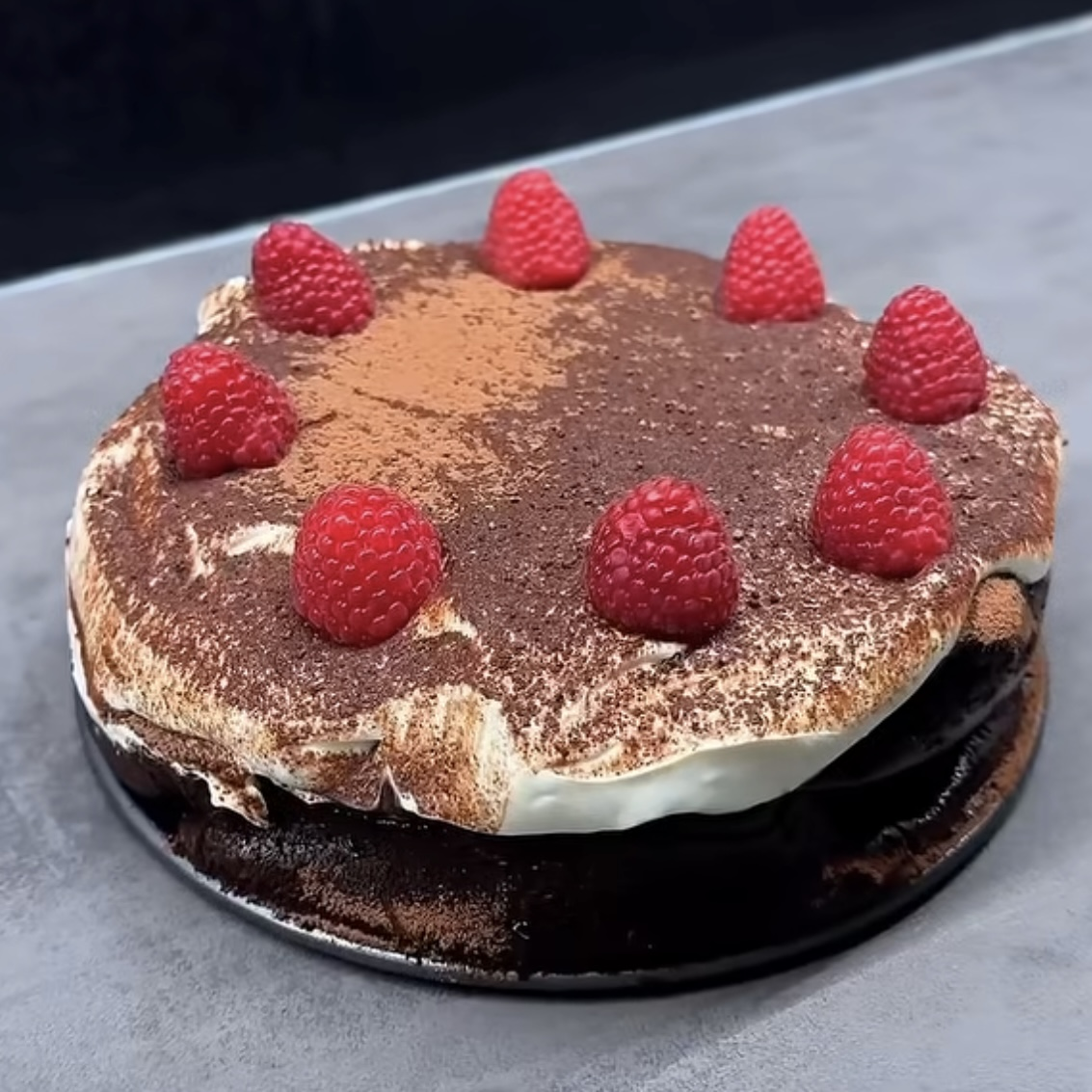 Čokoládový cheesecake